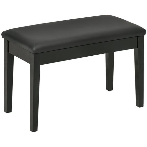 Pianopall, 75x35x49 cm, Svart