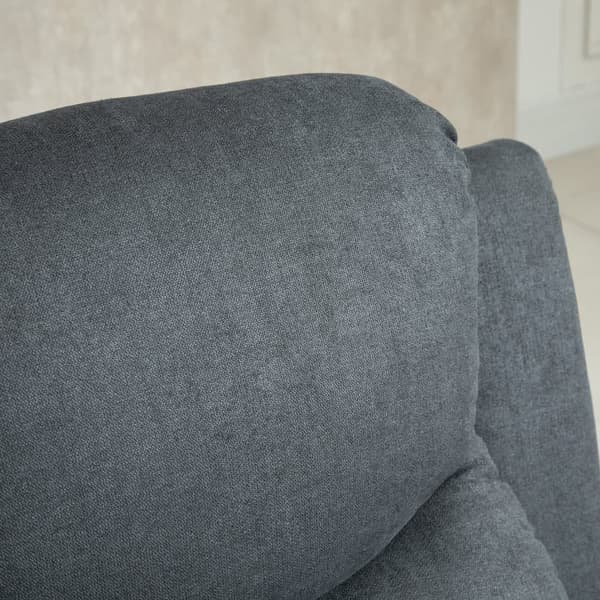 Fåtölj med Reclining Funktion, 93x88x102 cm, Mörkgrå