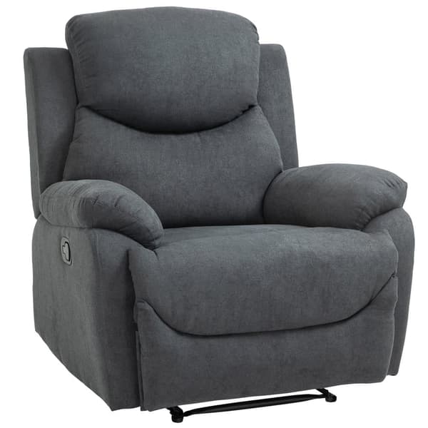 Fåtölj med Reclining Funktion, 93x88x102 cm, Mörkgrå