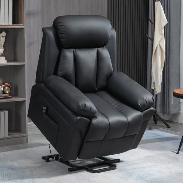 Elektrisk Relaxstol, 93x96x105 cm, Sort