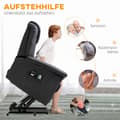 Miniatyrbillede 4 af 9: Afslapningsstol, 93x95x106 cm, Sort
