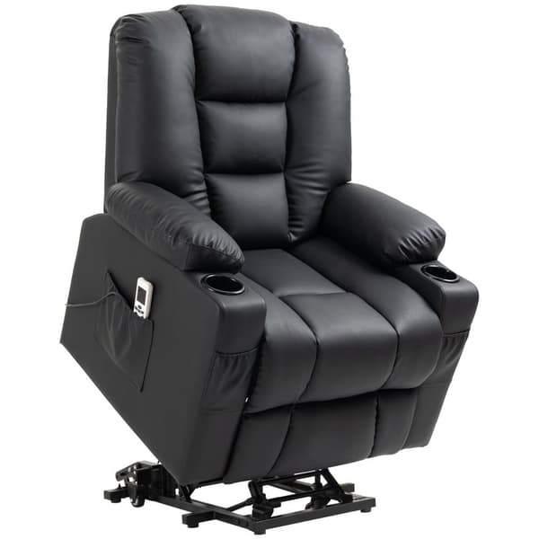 Massagestol, 90x98x102 cm, Sort