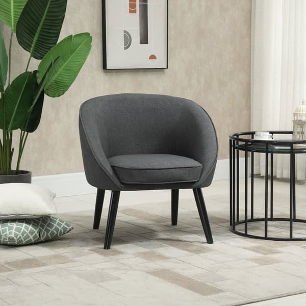 Lounge stol, 71x65x75 cm, Grå
