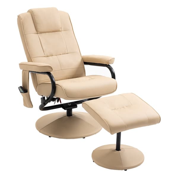Afslapningsstol, 77x84x95 cm, Creme