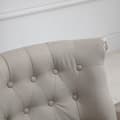 Pikkukuva 6 / 9: Rentoutumistuoli, Vintage, 67x67x78 cm, Beige Musta