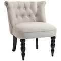 Pikkukuva 1 / 9: Rentoutumistuoli, Vintage, 67x67x78 cm, Beige Musta