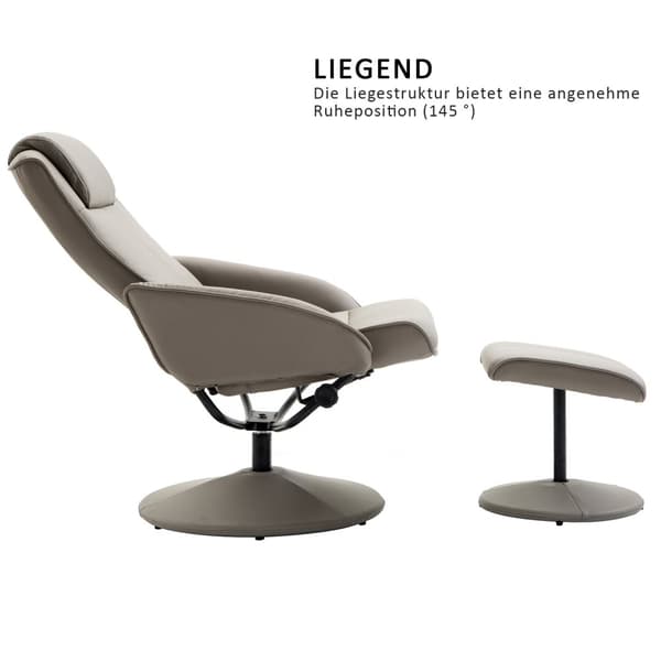 Lænestol, L78 × B71 × H101 cm, Grå