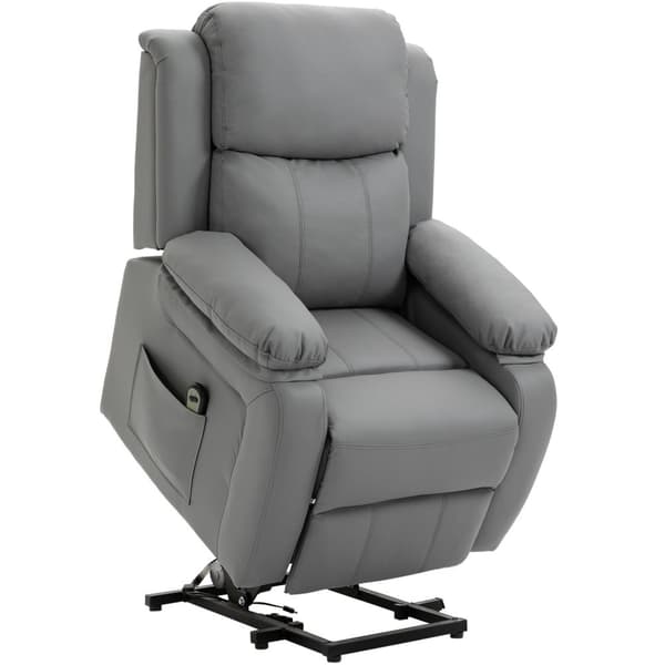 Rootz Electric Recliner Chair - Power Lift Chair - Justerbar fåtölj - Förbättrad komfort - 76 cm x 90 cm x 105 cm