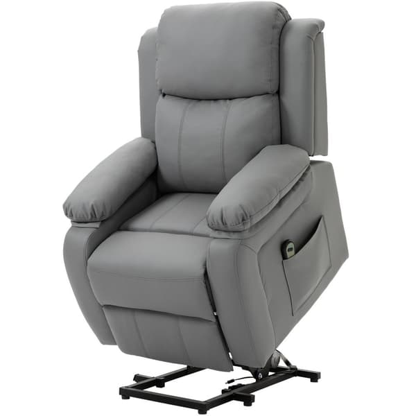 Rootz Electric Recliner Chair - Power Lift Chair - Justerbar fåtölj - Förbättrad komfort - 76 cm x 90 cm x 105 cm