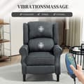 Miniatyrbild 4 av 10: Rootz Massagestol med uppvärmning - Avslappning fåtölj - Reclinerstol - Stressreduktion - 78 cm x 83 cm x 101 cm