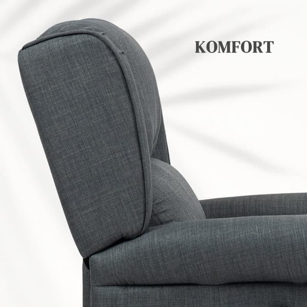 Rootz Massagestol med uppvärmning - Avslappning fåtölj - Reclinerstol - Stressreduktion - 78 cm x 83 cm x 101 cm