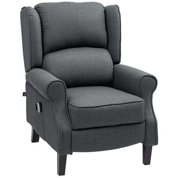 Rootz Massagestol med uppvärmning - Avslappning fåtölj - Reclinerstol - Stressreduktion - 78 cm x 83 cm x 101 cm