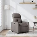 Miniatyrbild 1 av 2: Reclinerfåtölj taupe tyg