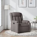 Miniatyrbild 1 av 2: Reclinerfåtölj taupe tyg
