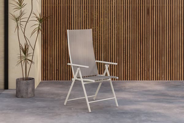 FURNLUX UDENDØRS HVILESTOL LEVANZO BEIGE 56CM