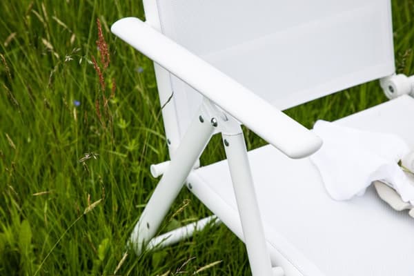 FURNLUX ULKONA LEPOTUOLI BREAK VALKOINEN 55CM