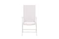 Miniatyrbild 2 av 6: FURNLUX UTOMHUS RECLINER STOL BREAK VIT 55CM