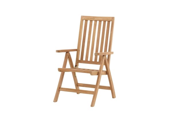 FURNLUX UDENDØRS HVILESTOL KENYA TEAK 62CM