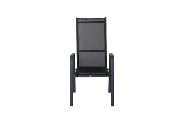 FURNLUX UTOMHUS RECLINER STOL COPACABANA SVART 57CM