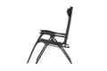 Miniatyrbild 3 av 4: FURNLUX UTOMHUS RECLINER STOL VULCANO SVART 64CM