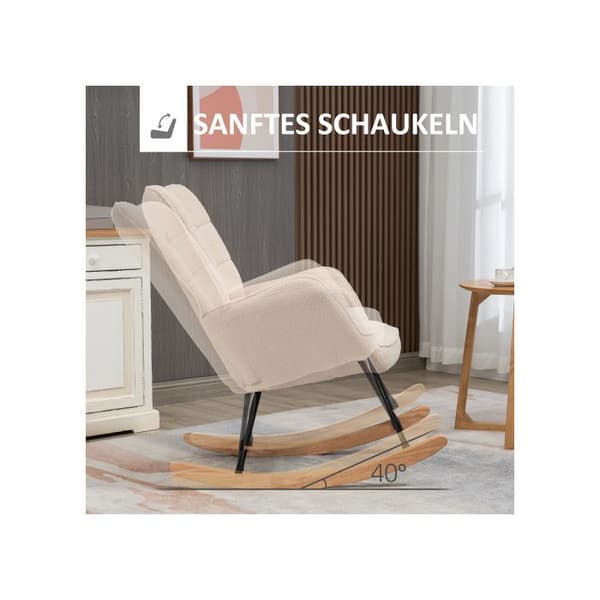 Fåtölj, sängsoffa med cypressstoppar, för sovrummet, max belastning 120 kg, beige, 71x92x101 cm.