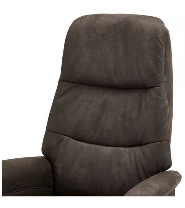 Rootz Fåtölj - Vridbar vilstol - Justerbar loungestol - 360° vridbar, lutande, justerbar nackstöd - 90cm x 79cm x 114cm