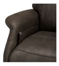 Miniatyrbild 7 av 8: Rootz Fåtölj - Vridbar vilstol - Justerbar loungestol - 360° vridbar, lutande, justerbar nackstöd - 90cm x 79cm x 114cm
