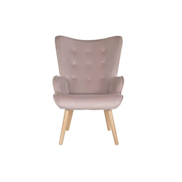 Lenestol DKD Home Decor Rosa Polyester Tre 67 x 69 x 96 cm 75 x 69 x 96 cm
