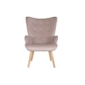 Miniatyrbilde 5 av 8: Lenestol DKD Home Decor Rosa Polyester Tre 67 x 69 x 96 cm 75 x 69 x 96 cm