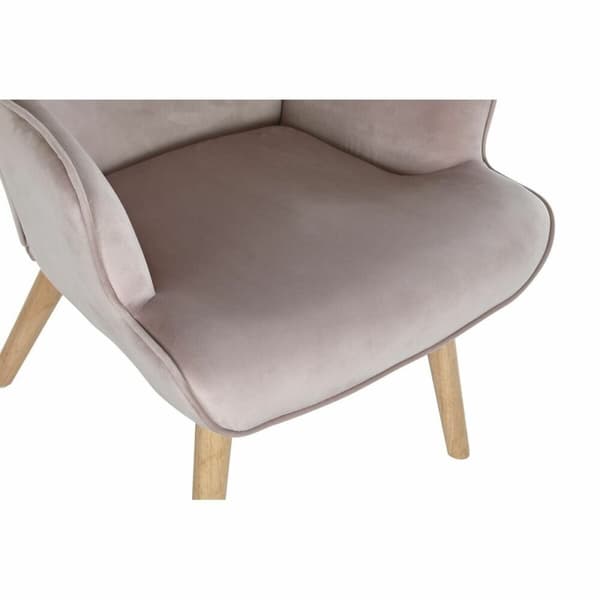 Lenestol DKD Home Decor Rosa Polyester Tre 67 x 69 x 96 cm 75 x 69 x 96 cm