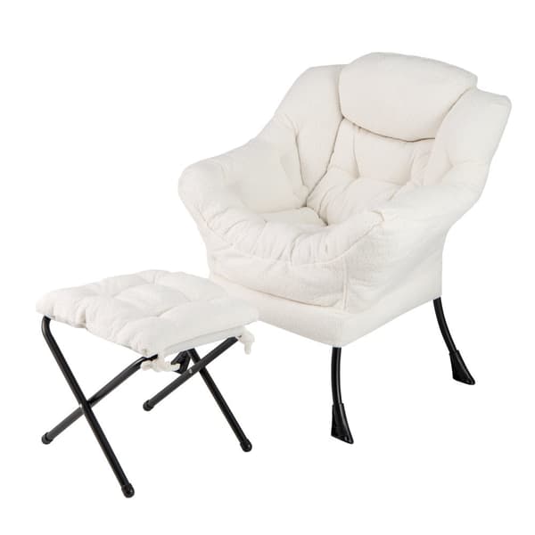 Accentfåtölj, 31,5x29x38 tum, Beige