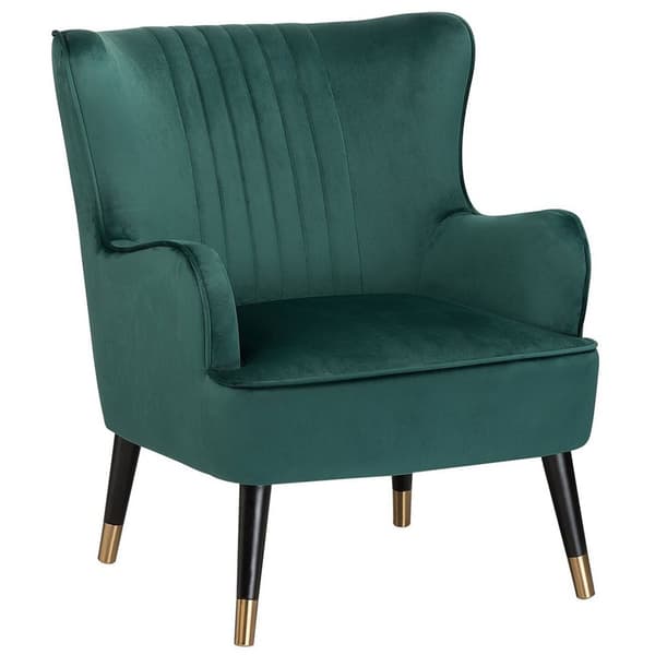 Nojatuoli VARBERG Velour Emerald Lumarko!