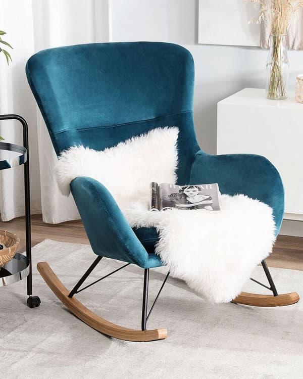 Gyngestol ELLAN Sea Velvet Lumarko!
