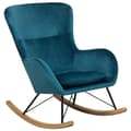 Miniatyrbillede 1 af 9: Gyngestol ELLAN Sea Velvet Lumarko!