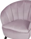 Pikkukuva 7 / 10: DALA-nojatuoli samettinen pinkki Lumarko!