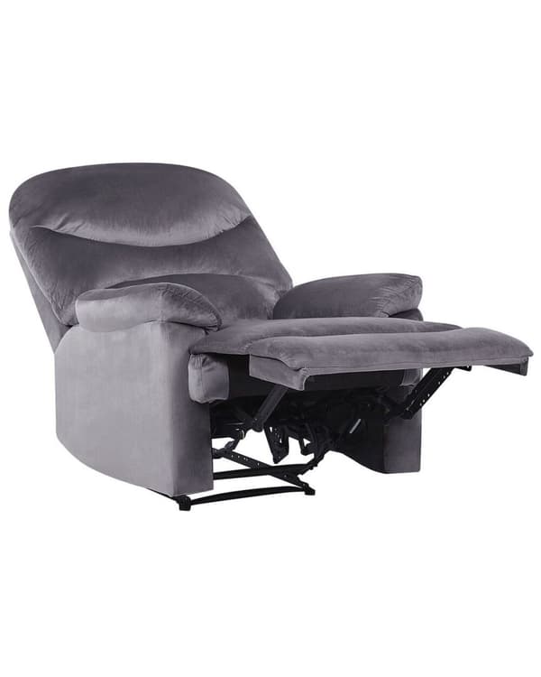 Nojatuoli ESLOV Velour Grey Lumarko!