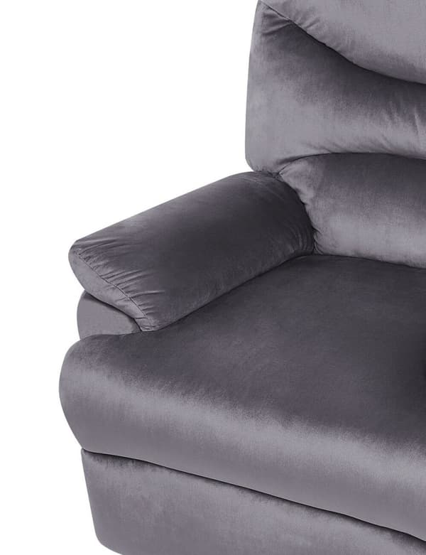 Nojatuoli ESLOV Velour Grey Lumarko!