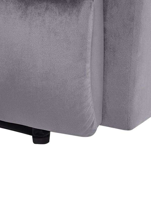 Nojatuoli ESLOV Velour Grey Lumarko!