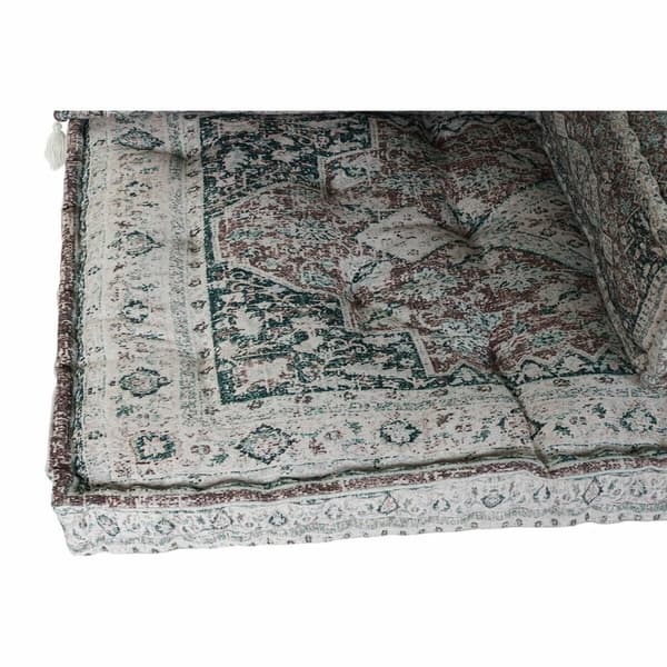 Lænestol DKD Home Decor 8424001817504 Grøn Multifarvet 155 x 76 x 65 cm