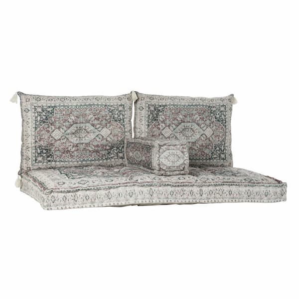 Lænestol DKD Home Decor 8424001817504 Grøn Multifarvet 155 x 76 x 65 cm