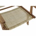 Miniatyrbillede 2 af 5: Lænestol DKD Home Decor MB-182316 Natur Lys brun Teak 69 x 78 x 68 cm