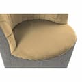 Miniatyrbild 3 av 3: Fåtölj DKD Home Decor Svart Brun Polyester Senap (69 x 66 x 85 cm)