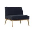 Miniatyrbillede 1 af 3: Lænestol DKD Home Decor Blå Marineblå Fyrretræ 80 x 66 x 72 cm