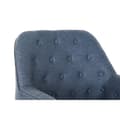Miniatyrbillede 3 af 3: Lænestol DKD Home Decor Blå Sort Metal 65 x 73 x 79,5 cm