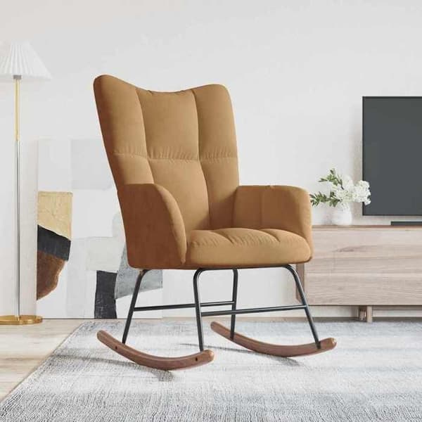 vidaXL Gungstol Avslappningsstol Avkoppling Sitt Lounge Fåtölj ...
