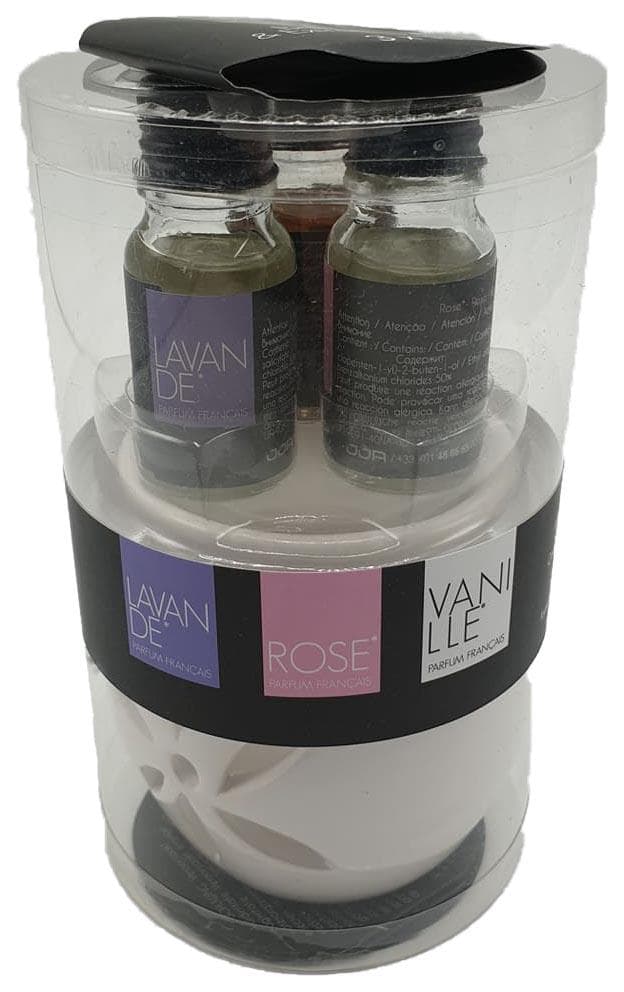 Aromalampa med 3 doftoljor