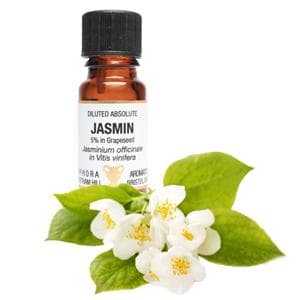 Jasmin Utspädd 5% Eterisk olja i Druvkärneolja