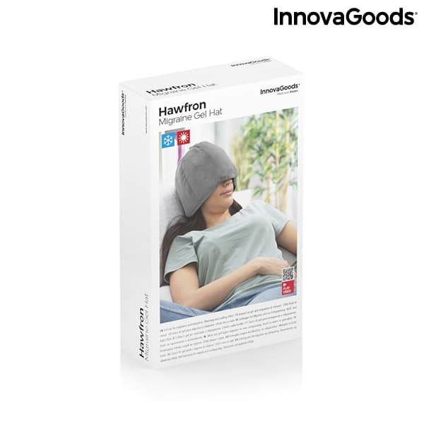 Gelehette for migrene og avslapping Hawfron InnovaGoods