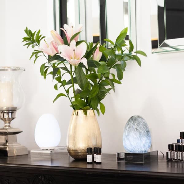 Aroma Diffuser / Luftfuktare - Grå marmor