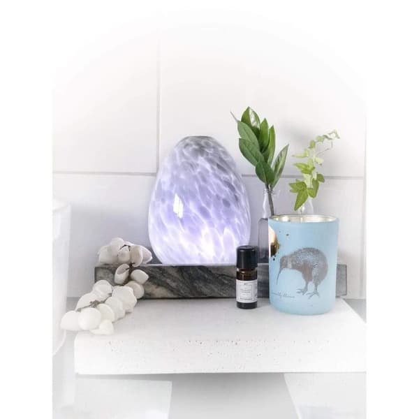 Aroma Diffuser / Luftfuktare - Grå marmor
